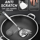 idrop [ 40CM ] Honeycomb Nonstick Stainless Steel SUS316 Cooking Wok with Full Lid Cover / Kuali Memasak Keluli Tahan Karat / 蜂窝状不粘不锈钢 SUS316 炒锅带全盖