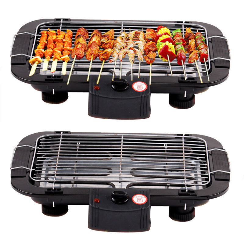idrop HZA-31 Portable Compact Electric BBQ Stove Barbecue Cooking Grill ( With Stand )