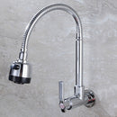 idrop [ 2 SET ] 2 IN 1 Horizontal Wall Mounted Flexible Water Faucet / Paip Dinding Fleksibel / 万向横式水龙头 (15MM 可调水龙头)