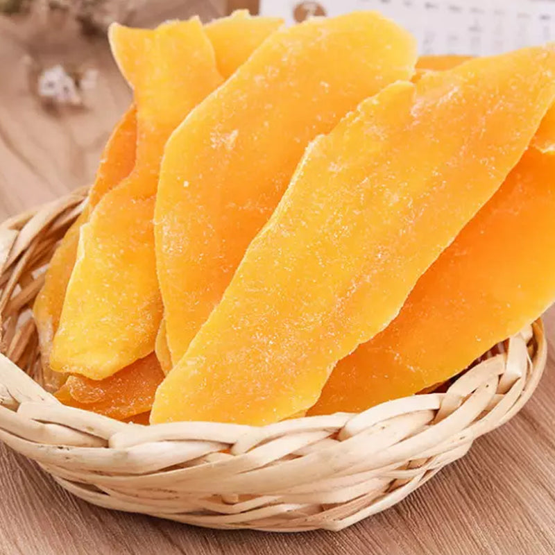 idrop 500g Dried Mango Slice Preserved Sliced Fruit Food Snack / （500克） 泰国芒果干
