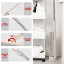 idrop Household Retractable Squeezing Floor Absorbent Sponge Mop Sweeper