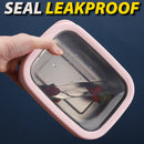 idrop [ 820ml + 1400ml ] SUS304 Stainless Steel Rectangular Fresh Keeping Food Contain / Bekas Penyimpanan Makanan / SUS304不锈钢长方形保鲜食品容器