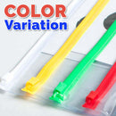 idrop A4 Zipper Seal Plastic Envelope Paper Storage Holder File