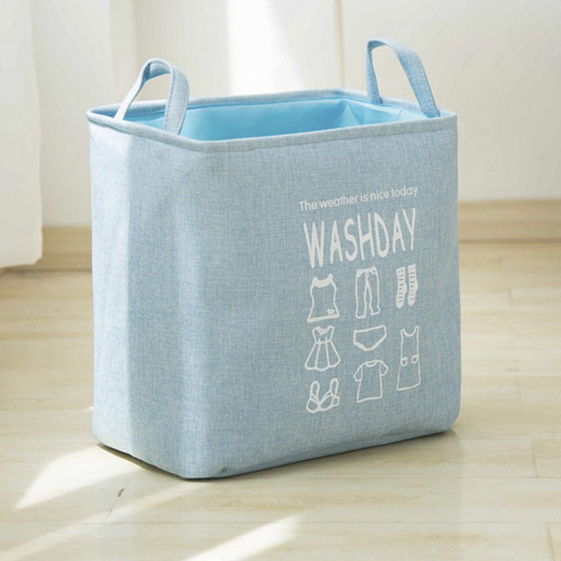 idrop WASHDAY BAG BASKET - Cotton Fabric Storage Laundry Bucket