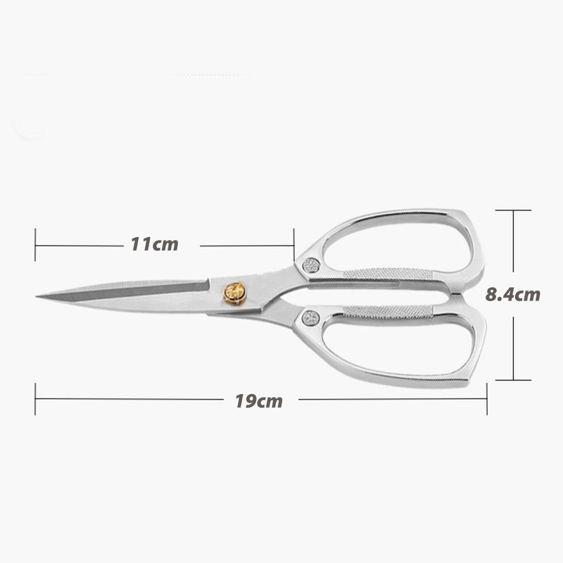 idrop Multipurpose Scissors All Full Steel Cutting Shears / Gunting Kegunaan Am / 全钢强力剪(兆升) [ 19CM ]
