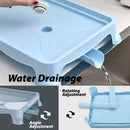 idrop [ 2 LAYER ] Dustproof Kitchen Storage Utensil Cups Bowls and Dish Rack Shelf / Rak Dapur Sudu Garpu Cawan Pinggan Mangkuk / 防尘沥水碗架(升级版双层带盖碗架)