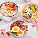 idrop [ 1000ml ] Stainless Steel Instant Noodle Food Bowl Eating Cup / Mangkuk Makanan / 不锈钢萌猫泡面杯