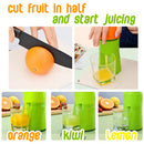 idrop Hand Press Rotary Fruit Juicer / Alat Pemerah Jus Buah-Buahan / 按压旋转式榨汁器(鲜橙榨汁器)