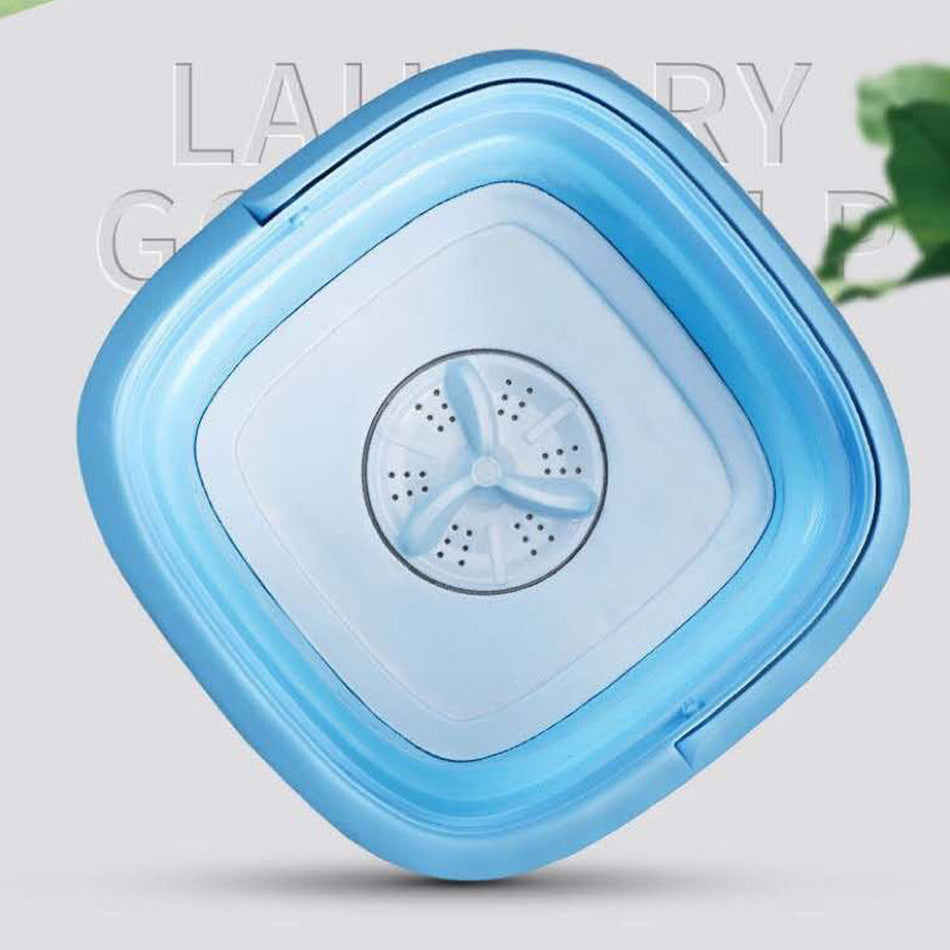 Compact Drop Washing idrop Folding Compact Portable Washing Machine / Mesin Basuh Mini Muda