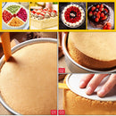 idrop [ 7in / 9in ] Aluminium Live Bottom Round Cake Baking Mold