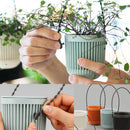 idrop [ 2pcs / 4pcs ] Mini Hanging Flower Plant Pot Decor