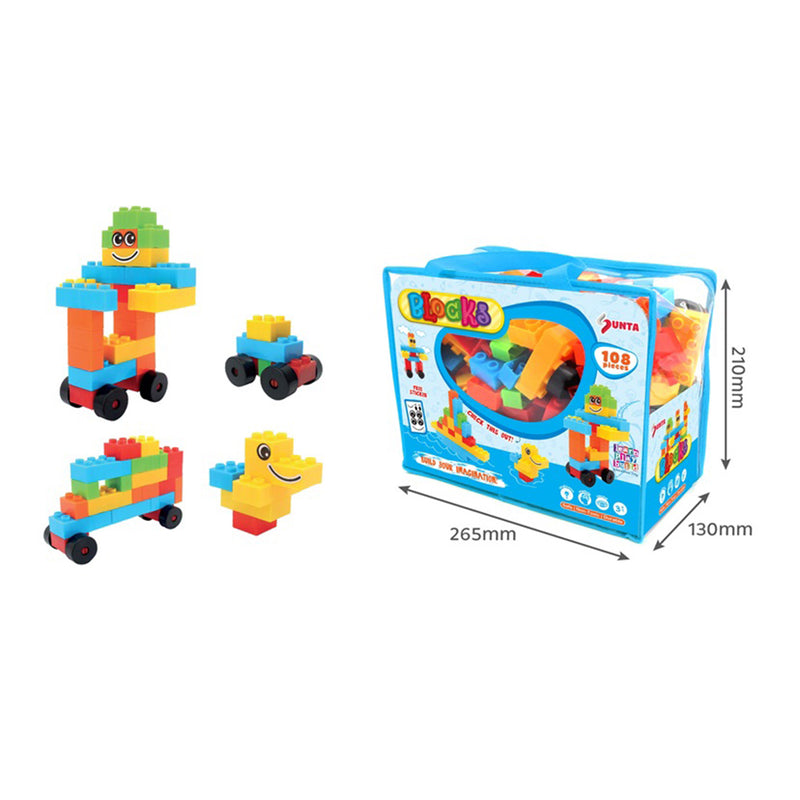 idrop SUNTA BLOCKS [ 108pcs ] Children Toy Building Block