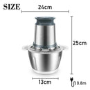 idrop [ 1.8L ] 2 IN 1 Stainless Steel Speed Kitchen Electric Meat Vegetable Blender
