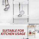 idrop [ 3 LAYER ] Multilayer Bathroom Toilet Toiletry Storage Shelf Rack