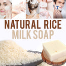 idrop 12pcs Rice Milk Soap Cleaning Facial Soap [ Gluta + Collagen ]
