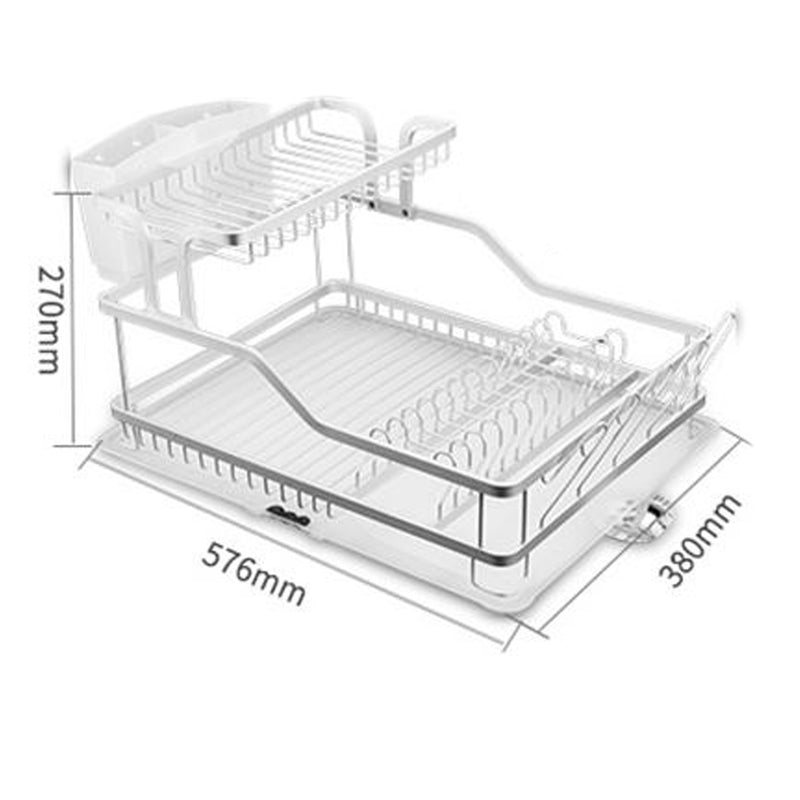 idrop Kitchen Aluminium Countertop Dishrack Tableware Storage Rack