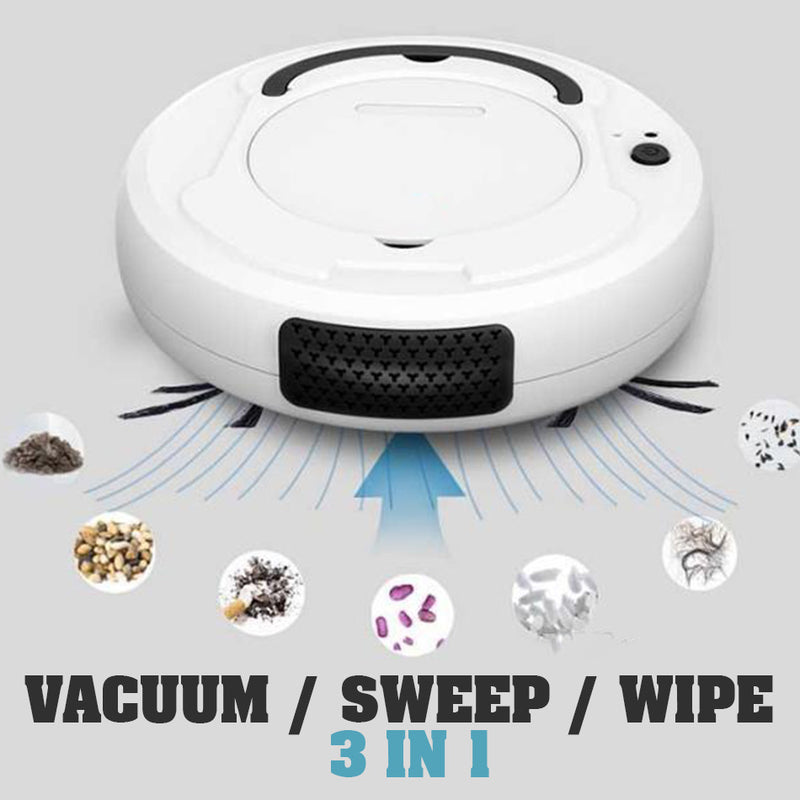 idrop Self Cleaning Mini Vacuum Sweeping  Floor Cleaner Robot