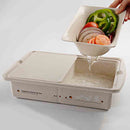idrop MULTIFUNCTION Kitchen Food Container / Chopping Board / Drainer