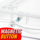 idrop Transparent Acrylic Shoe Box Magnetic Suction Storage Container / Kotak Penyimpanan Kasut / 透明亚力克鞋盒