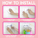 idrop Stainless Steel Wall-mounted Drying Clip Rack Hanger