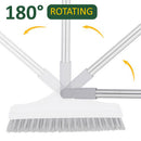 idrop Dual Purpose V-Shaped Rotatable Brush Head Floor Scrubber Sweeper / Alat Penyapu Mop Dua Dalam Satu / 两用V形可旋转刷头洗地机