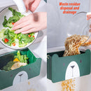 idrop Mounted Hanging Kitchen Sink Drain Basket / Bekas Boleh Lipat Sinki & Tandas / (强力胶)Y0545