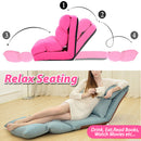 idrop [ SINGLE ] Foldable Long Floor Lounge Lazy Sofa Chair / Kerusi Baring Lipat /  加长懒人躺椅 [ 210CM L x 65CM W ]