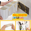 idrop Wall Mounted 3-Cup Kitchen Utensil Drainage Holder