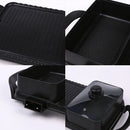 idrop [ 2 IN 1  ] Electric Grill, BBQ Barbecue & Hotpot Cooker 1600W [ HSX-611A ]