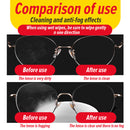 idrop [ 100pcs ] Alcohol Free Glasses Spectacles Cleaning and Nursing Wipes [ 7 x 12cm ] / Tisu Kain Lap Pencuci Cermin Mata Tanpa Alkohol / 无酒精眼镜清洁护理湿巾(CLEAN)(100片1盒)(7*12CM)