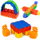 idrop Colorful Number and Alphabet Toys Interlocking Puzzle Toy Pieces