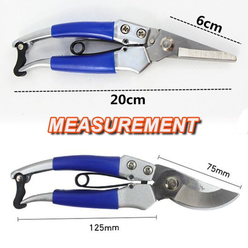 idrop Straight / Bend Garden Scissors Gardening Pruning Twigs and Branch Cutting Shear Clipper / Pemotong Ranting Pokok / 园艺修剪刀