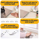 idrop [ 3.2M x 3.8XM ] Kitchen Waterproof Mildew Proof Seal Protective Sticky Tape