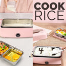 idrop 1L Electric Self Heating Insulation Cooker Lunch Box [ 300W / 220V ]