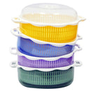 idrop Double Layer Fruit Vegetable Dish Washing & Rinsing Display Basket