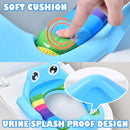 idrop Children's Toilet Potty Seat / Tempat Duduk Jamban Kanak-Kanak / 海豚坐便圈(卡通儿童坐便器)