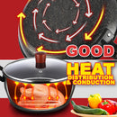 idrop 3 IN 1 [ 24 / 24 / 32cm ] Non-Stick Coated Kitchen Cookware Pot & Pan Cooking Set