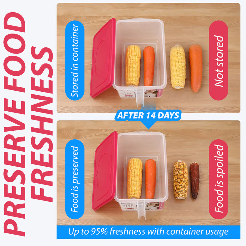 idrop [ 5 Liter ] Dry Food Storage Box Sealtight Leakproof Container / Bekas Simpanan Makanan / 干物保鲜收纳盒(M)18.5*31*15CM