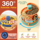idrop [ 1 LAYER / 3 LAYER ] Hotpot Rotatable 360° Food Display Platter / Bekas Hidang Penyediaan Makanan Hot Pot / 塑料一&三层旋转火锅盘