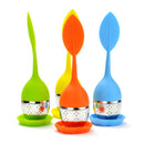 idrop Stainless Steel & Silicone Filter Tea Ball / Penapis Teh / 硅胶茶隔(不锈钢)