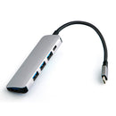 idrop USB C to USB 3.0 x4 Port + PD Reader