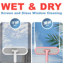 idrop Screen Window Cleaner Brush Wiper / Pencuci Tingkap Cermin / 纱窗刷OPP袋