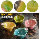 idrop Ceramic Oil Separating Bowl  / Mangkuk Seramik / 陶瓷碟 5.1"陶瓷冰裂釉旋涡碗13*10*5CM
