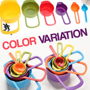 idrop 6pcs Kitchen Baking Cooking Measuring Spoon Scoop Set