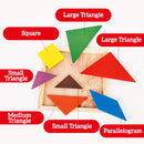 idrop [ 7pcs ] Children Tangram Educational Learning Puzzle Toy