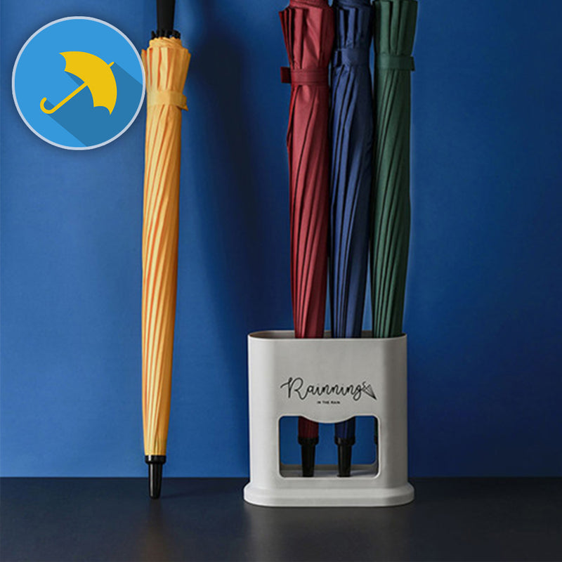 idrop RAINNING IN THE RAIN - Umbrella Compact Storage Rack Stand Compartment