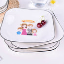 idrop Ceramic Family Plateware Dish Serveware [ Square / Oblong Plate  ]