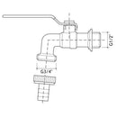 idrop [ 1/2" ] Quick Open Faucet Pipe / Paip Air Senang Buka / 1/2^快开水龙头