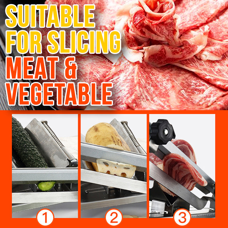 idrop Meat & Beef Stainless Steel Slicer Cutting Devices
