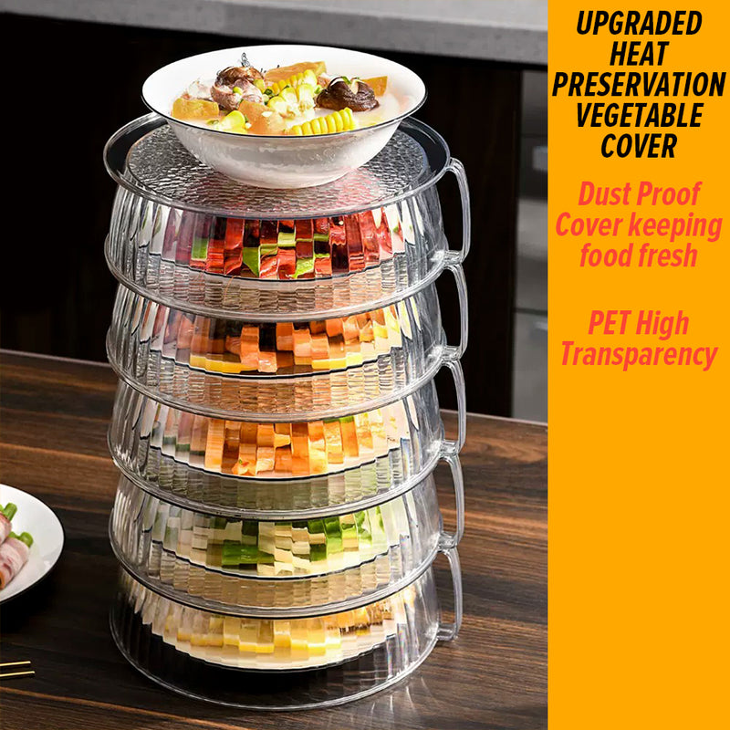 idrop [ 5 LAYER ] Vegetable Cover Food Storage Box Insulation Dust Cover / Tudung Saji Penyimpanan Makanan 5 lapisan / 5层保温盖PET菜罩